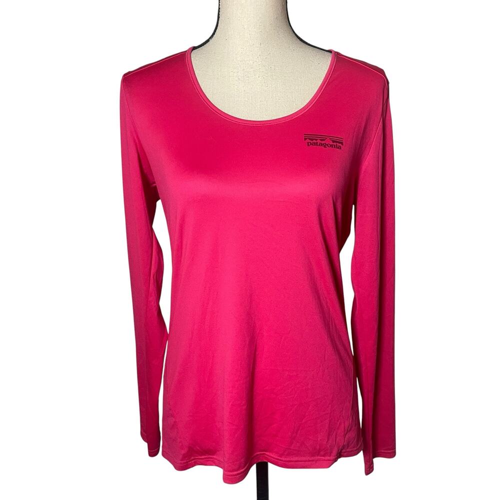 Patagonia Women’s Capilene 1 Silkweight Base Layer Size M Pink Outdoors